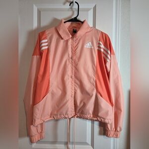 ADIDAS Windbreaker Bomber Style Jacket Size Small
